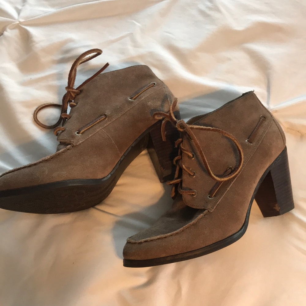 Tan Booties